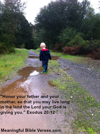 Honor Your Father And Mother Bible Verse And Devotional